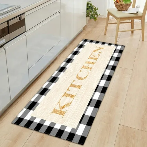 Modern Decor Kitchen Floor Rug