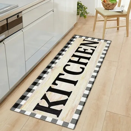 Modern Decor Kitchen Floor Rug