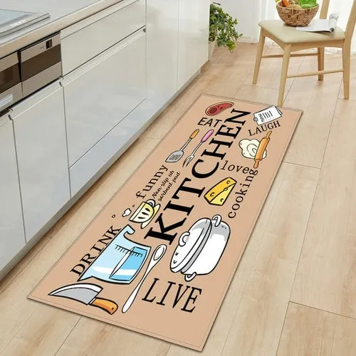 Modern Decor Kitchen Floor Rug