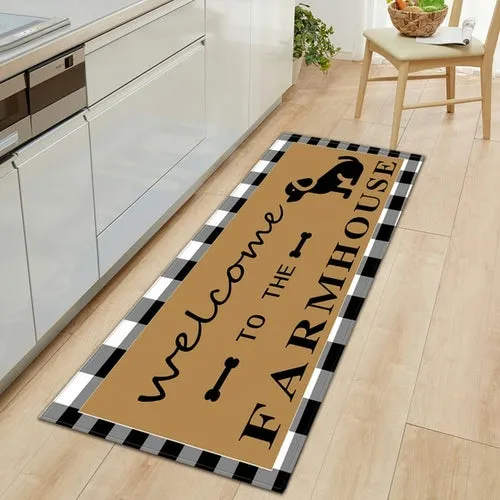 Modern Decor Kitchen Floor Rug