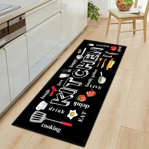 Modern Decor Kitchen Floor Rug