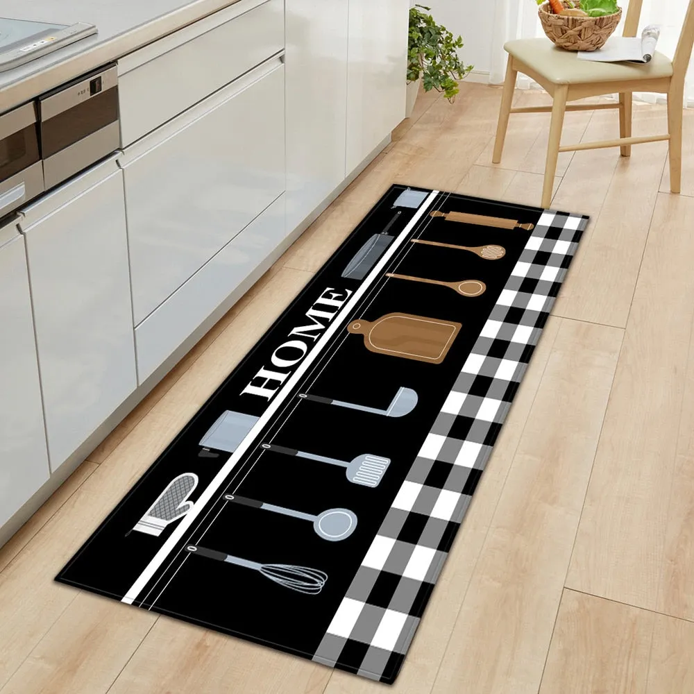 Modern Decor Kitchen Floor Rug