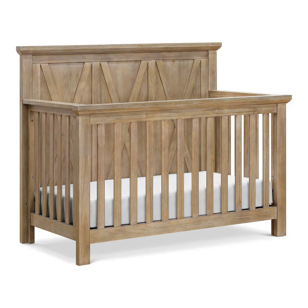 Monogram by Namesake  Emory Farmhouse 4-in-1 Convertible Crib