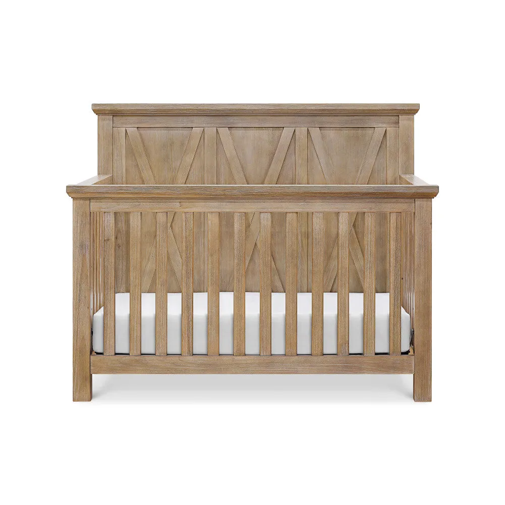 Monogram by Namesake  Emory Farmhouse 4-in-1 Convertible Crib