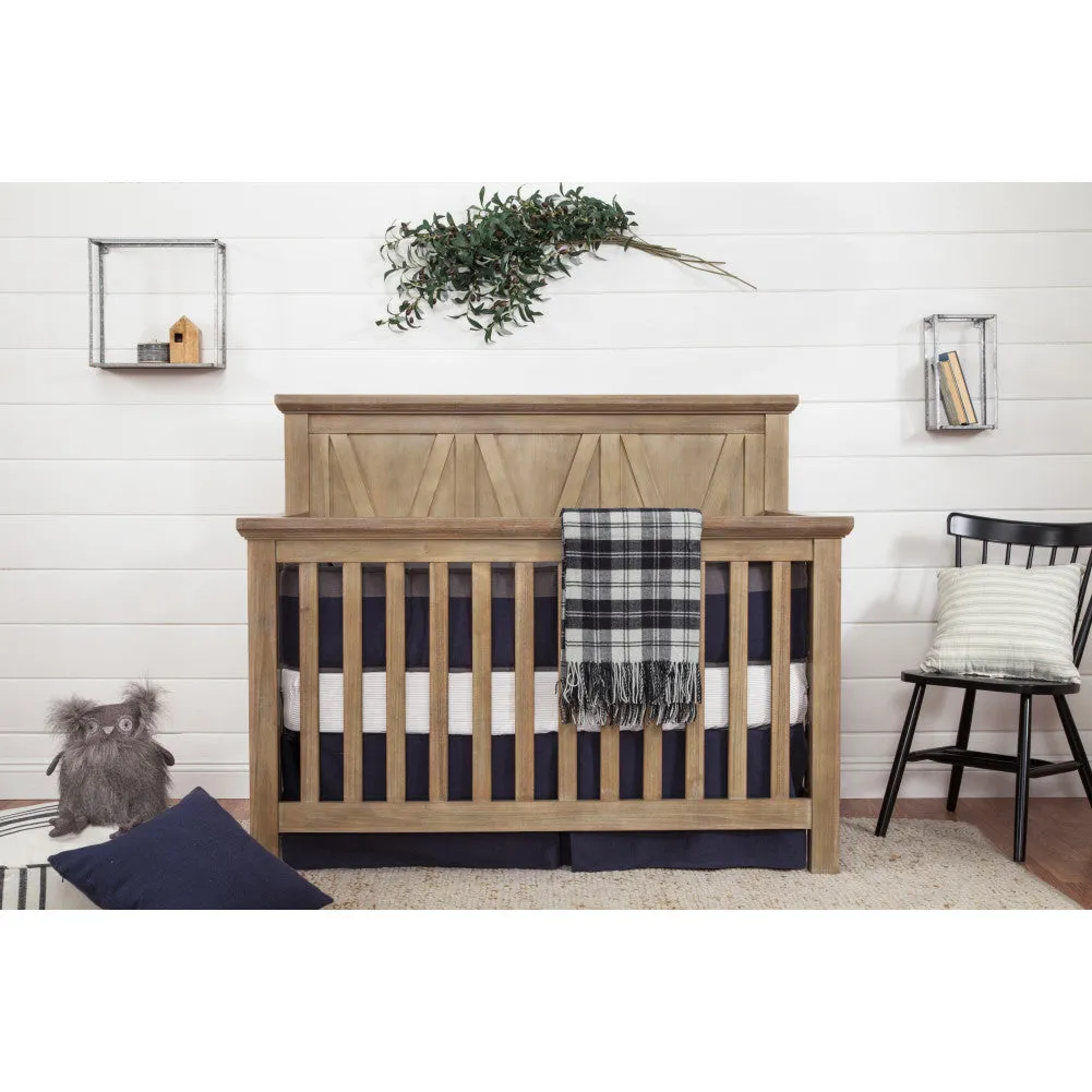 Monogram by Namesake  Emory Farmhouse 4-in-1 Convertible Crib