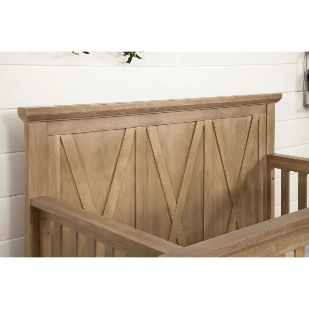 Monogram by Namesake  Emory Farmhouse 4-in-1 Convertible Crib