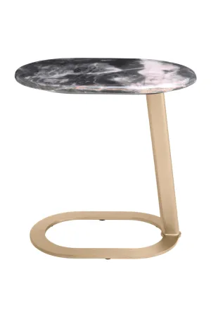 Oval Marble End Table | Eichholtz Oyo