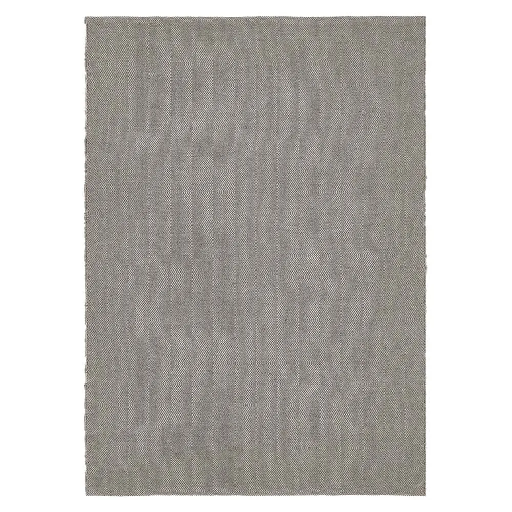 Plain Washable Rug Warm Grey