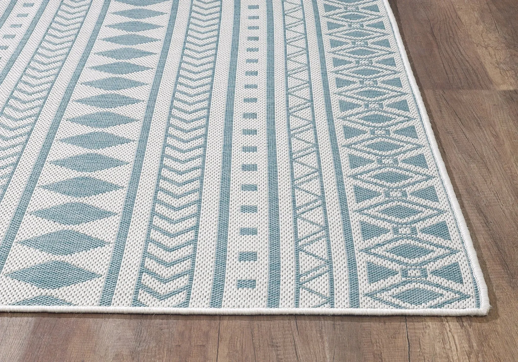 Provo 5777 Natura Ivory/Aqua Rug