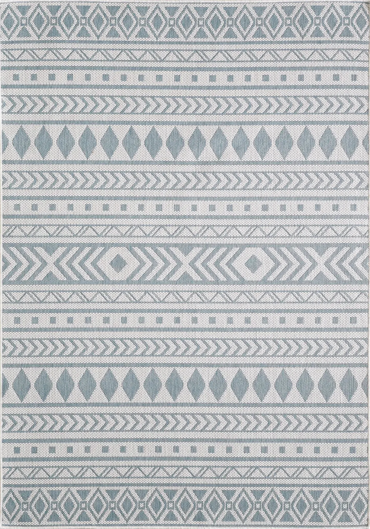 Provo 5777 Natura Ivory/Aqua Rug