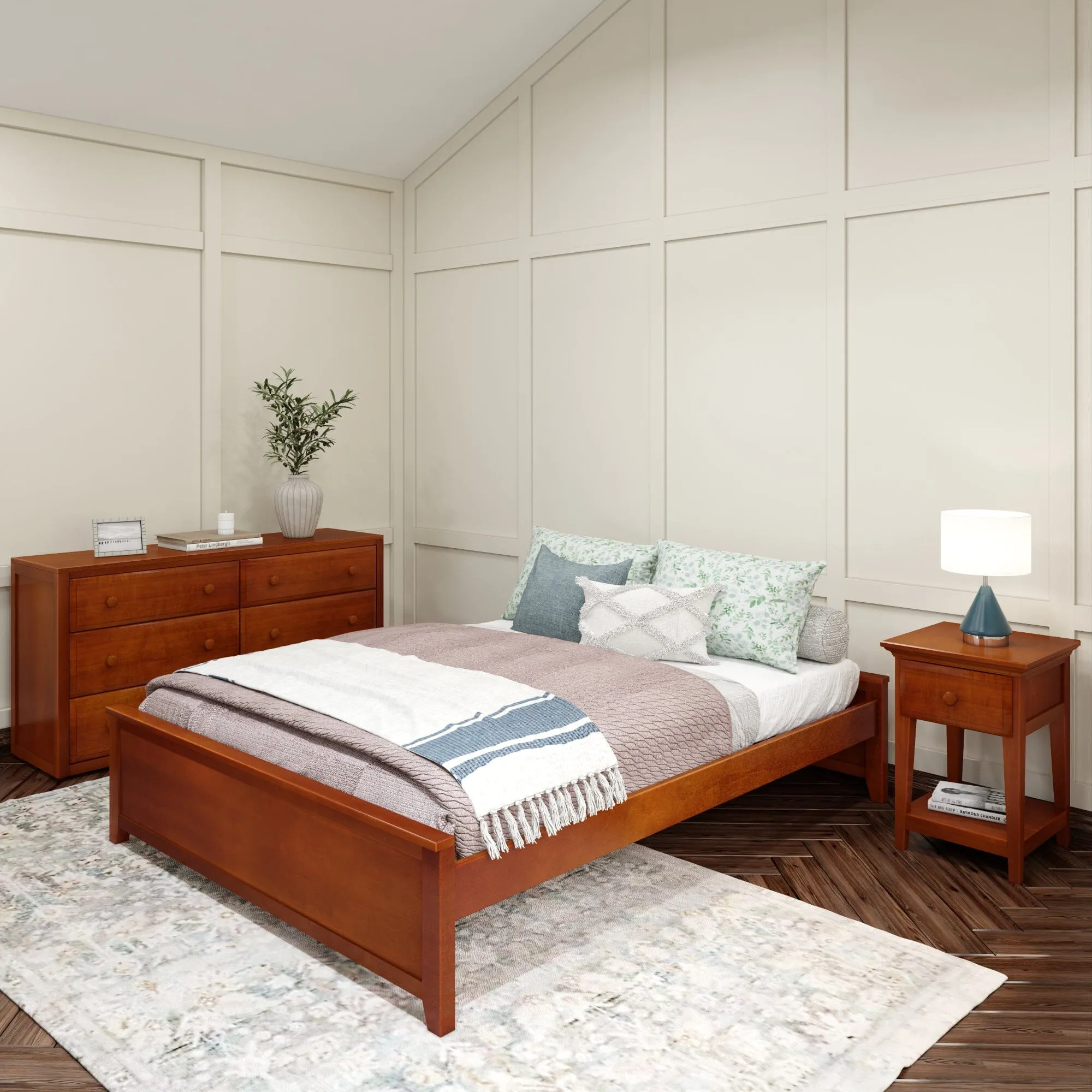 Queen Platform Bed