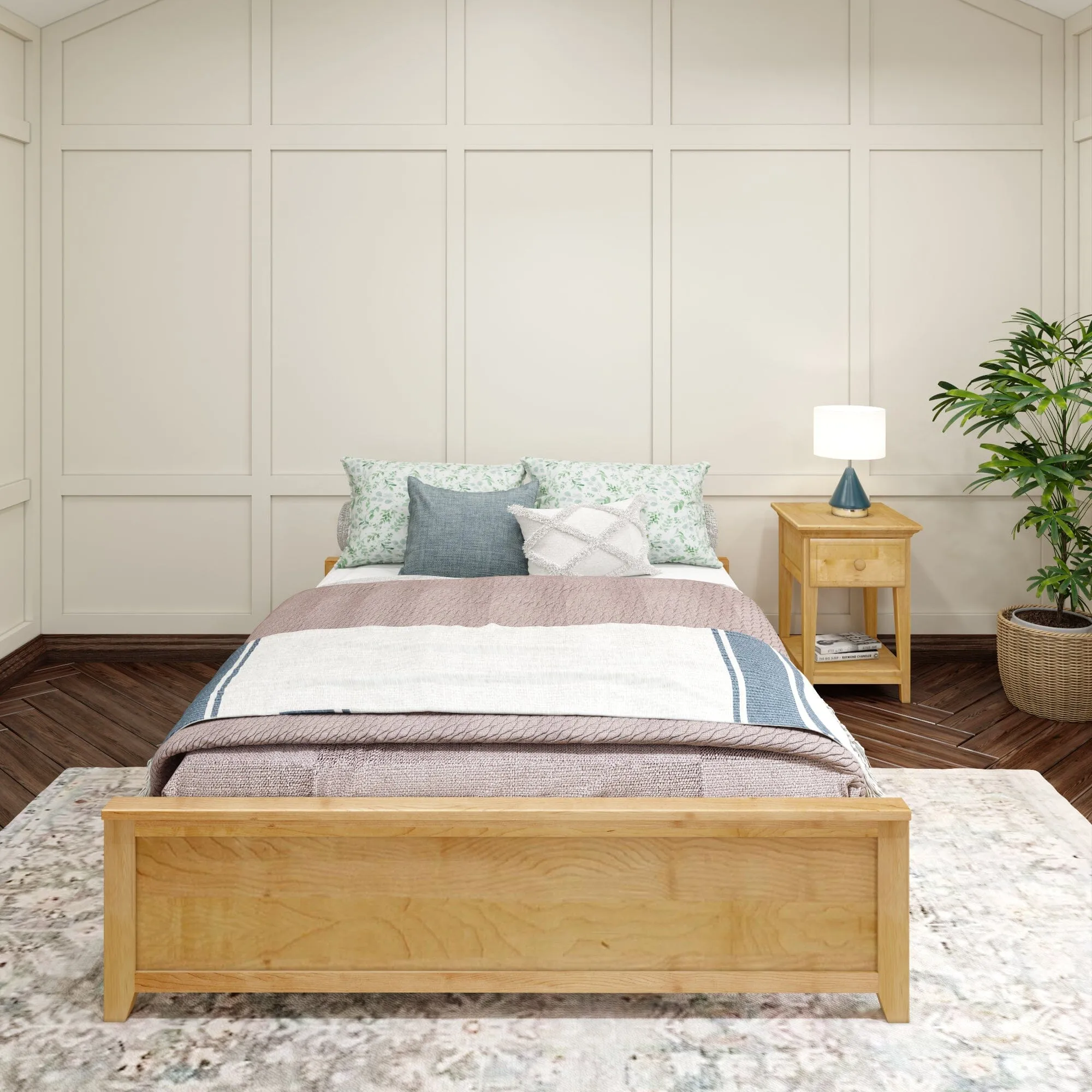 Queen Platform Bed