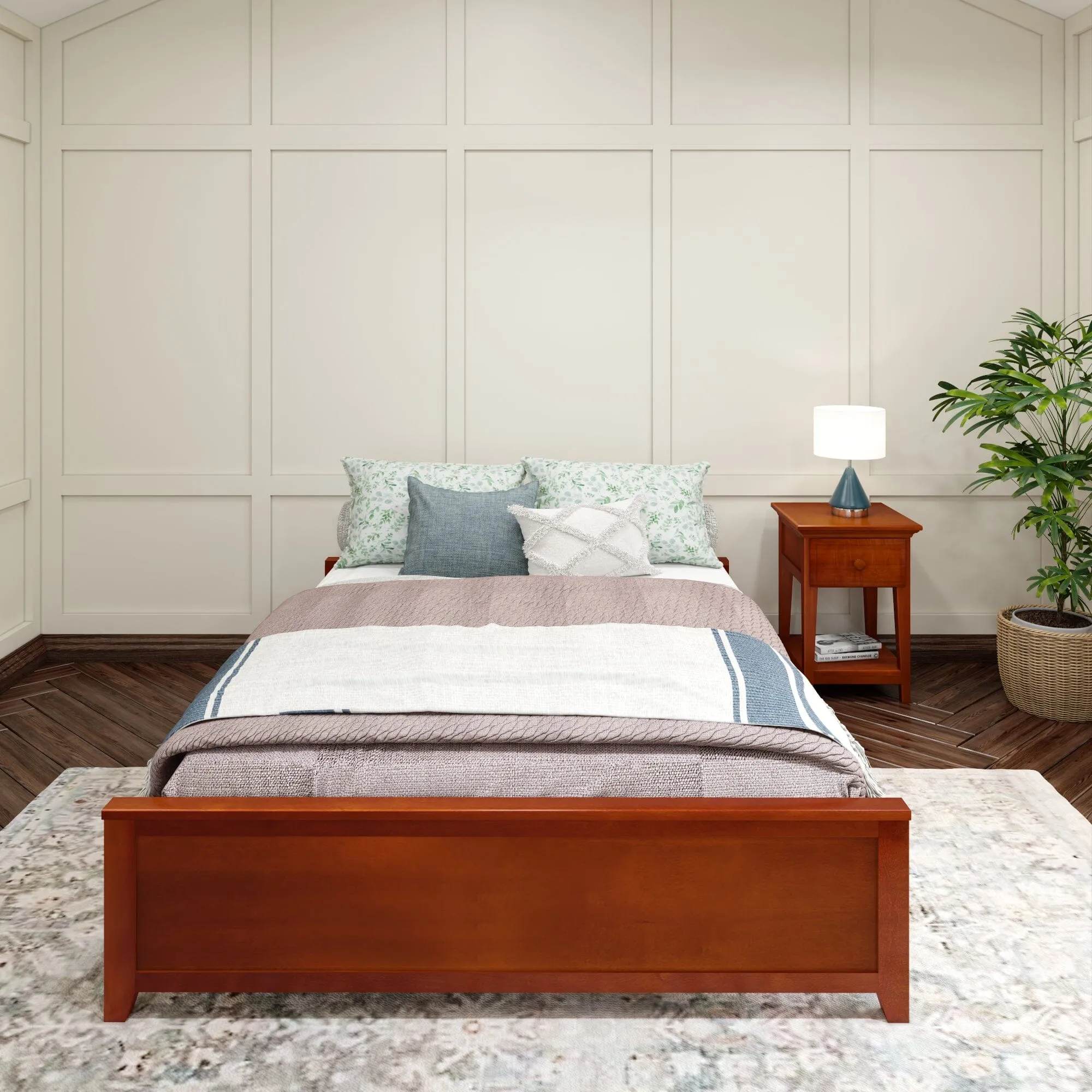 Queen Platform Bed