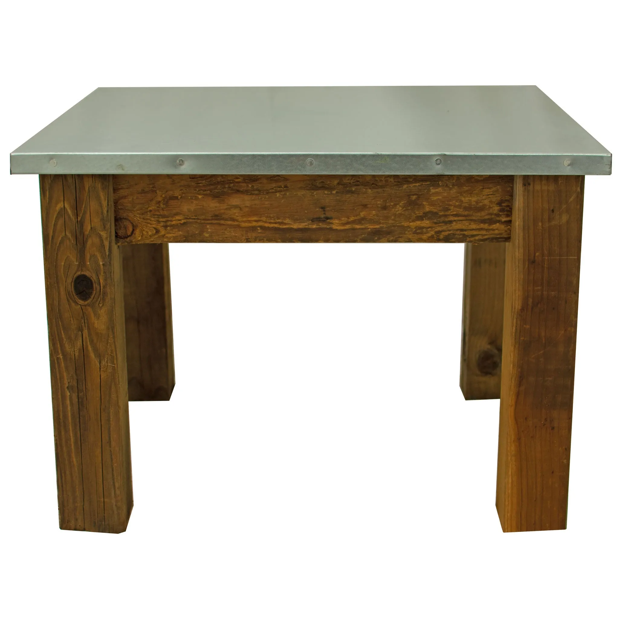 Redwood Patio End Table