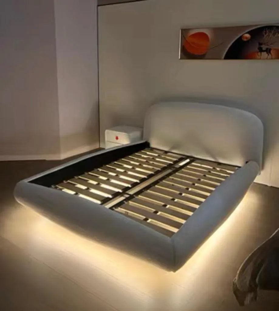 Ria Boucle Floating Bed Frame