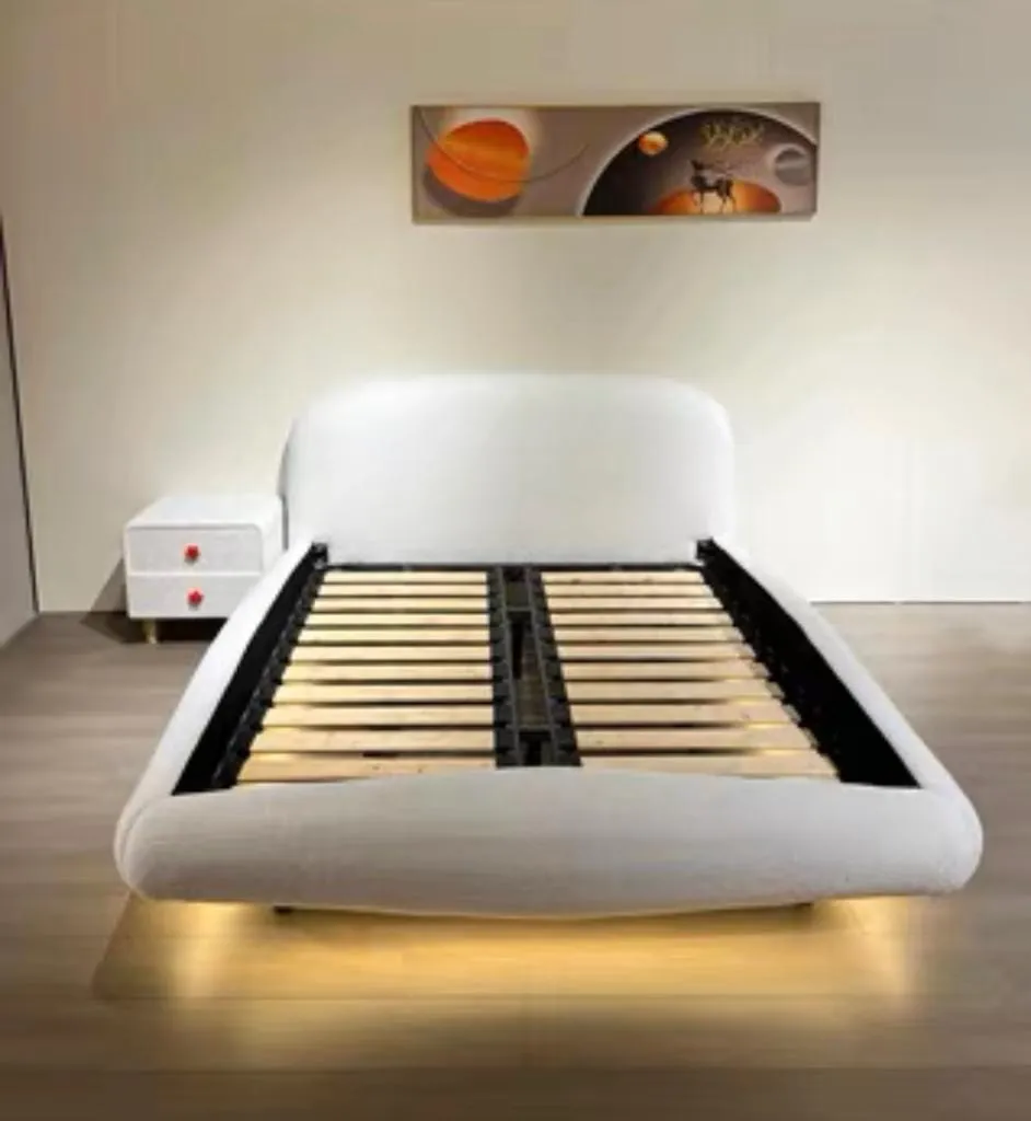 Ria Boucle Floating Bed Frame