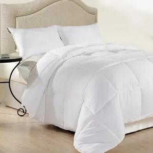 Royal Comfort 500GSM Plush Duck Feather Down Quilt Ultra Warm Soft - All Seasons Super King White