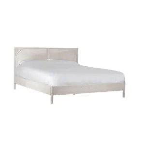 Taranto White-Wash Rattan 6ft Super King-Size Bed