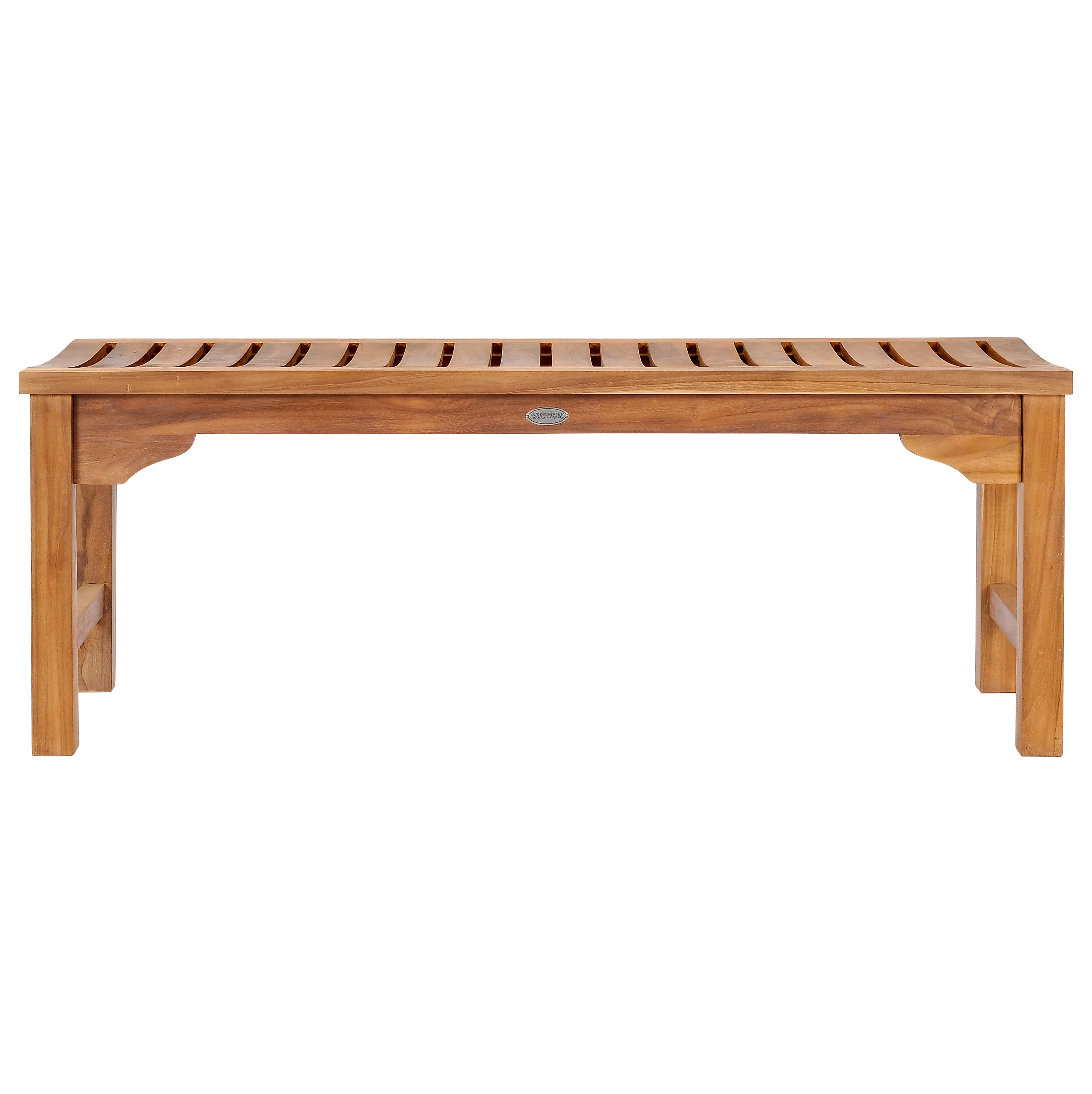 Teak Wood Santa Monica Backless Bench - 4 foot