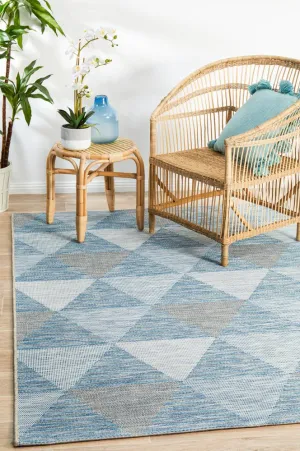 Terrace 5503 Rug (Blue) by Rug Culture