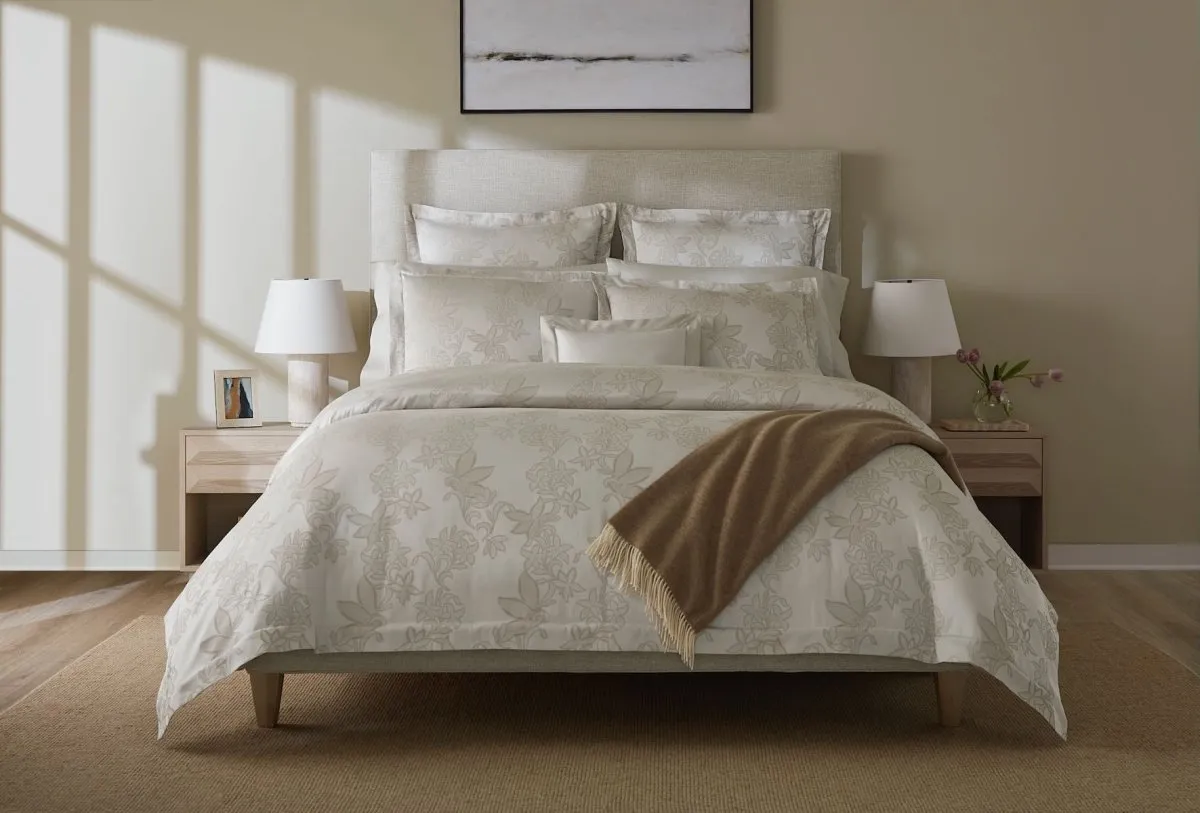 Tivoli Taupe Bedding by Sferra