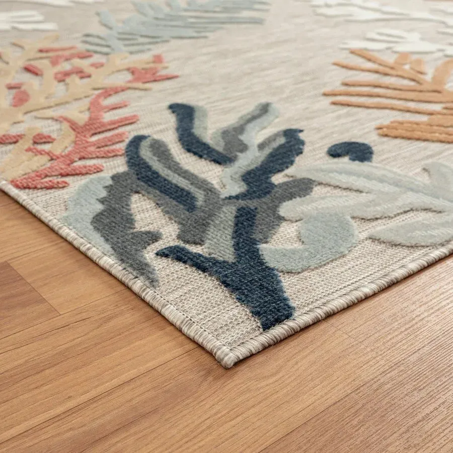 Veranda 82104BEM Beige/Multi Rug