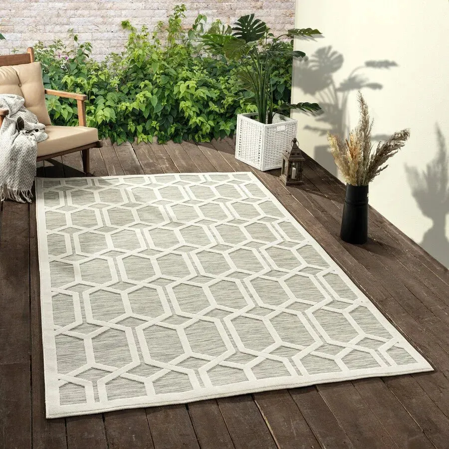 Veranda 82107SGR Silver Grey Rug