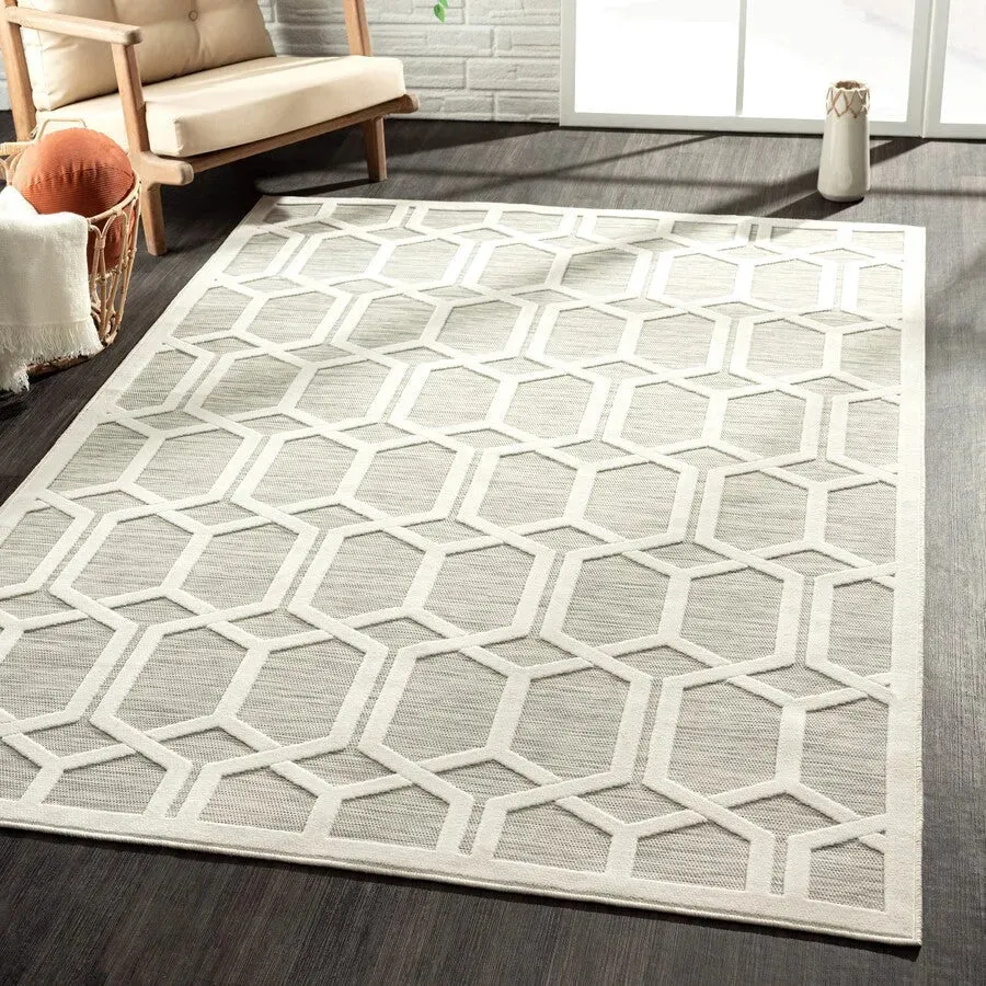 Veranda 82107SGR Silver Grey Rug