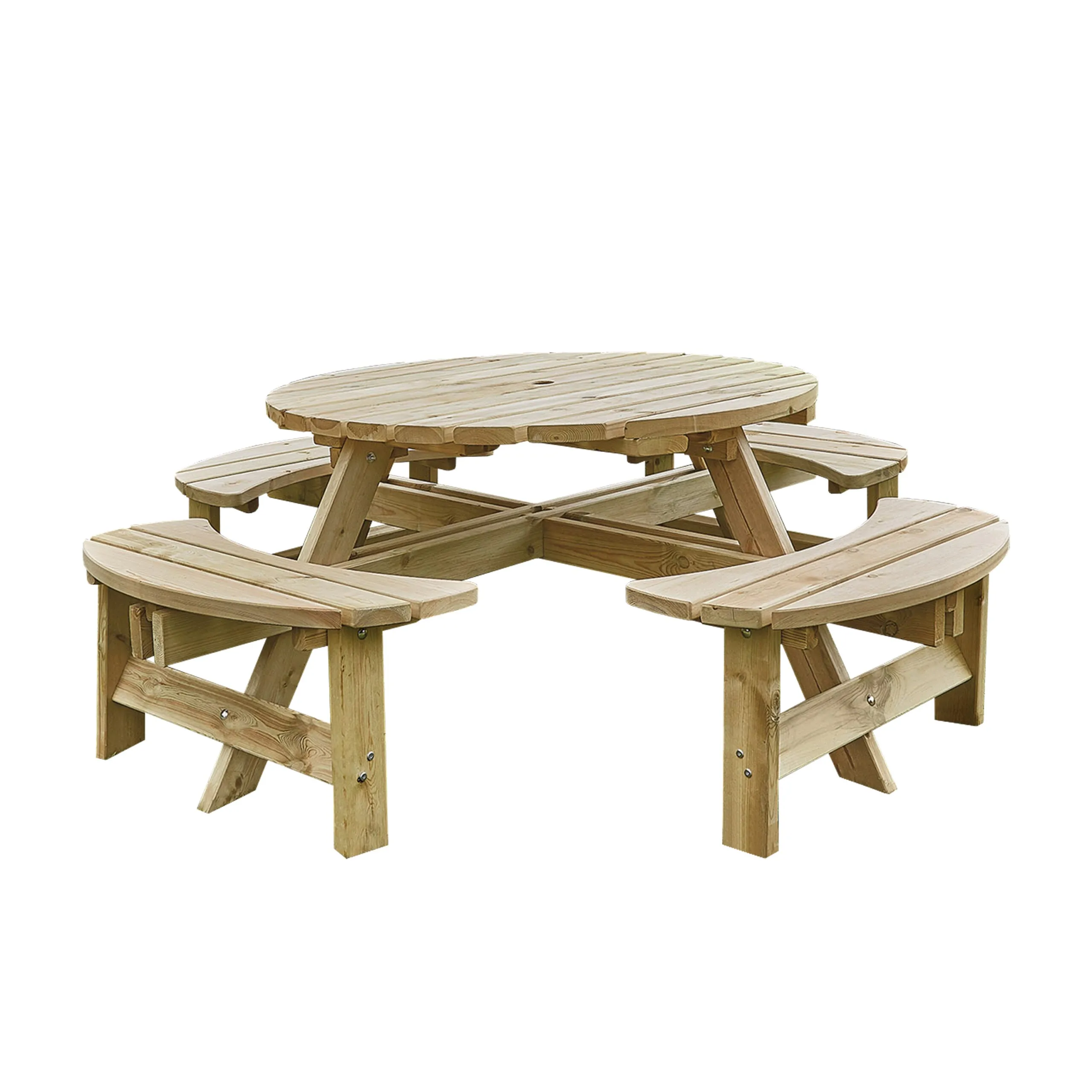 Woodshaw Appleton Round Picnic Bench